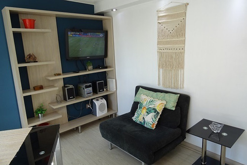 Imagen 4 de 9 de Av, San Martin, Hermoso Departamento Equipado Wifi Y Cable.