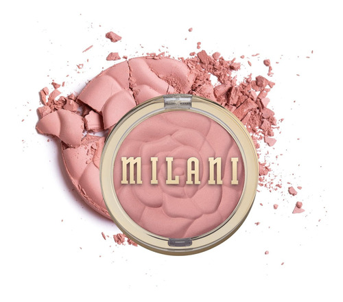 Milani Rose Powder Blush Tono Del Maquillaje 01 Romantic Rose