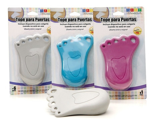 Tope Para Puerta Baby Innovation Piecito De Goma