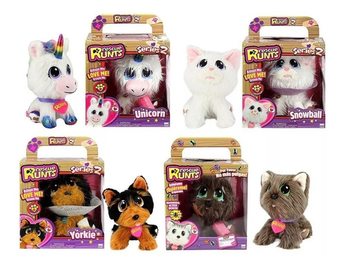 Peluche Rescue Runts Refugio De Mascotas Kreker 