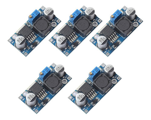 5 Pzas Modulo Regulador De Voltaje Ajustable Lm2596 1.25-30v