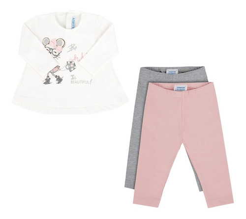 Conjunto Para Bebe Pantalón + Blusa Marca Mayoral®