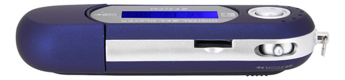 Leitor Portátil De Música Mp3 Usb Com Tela Lcd E Rádio Fm