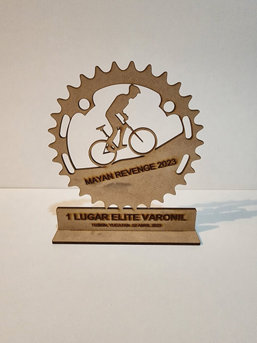 15 Trofeos En Mdf De 3 Mm 15 X 15 Cm