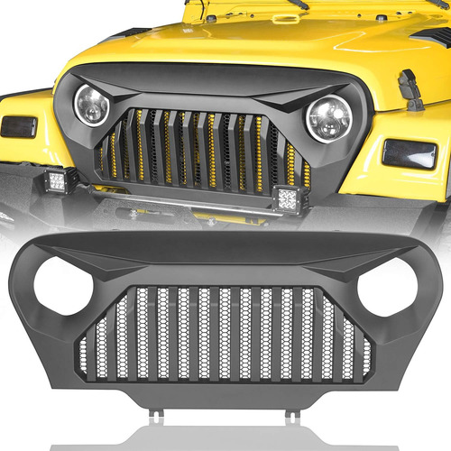 Jeep Wragnler Tj Gladiator - Rejilla Frontal Vader Con Inser