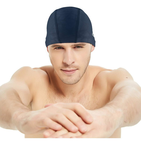 Gorro De Natación De Tela Firesara, De Alta Elasticidad