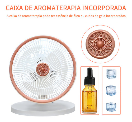 Ventilador DX10 100W Super Silencioso 127V – 4 Alturas e Inclinação Ajustáveis, 3 Velocidades, Uso em Mesa ou Coluna, Cor Branca