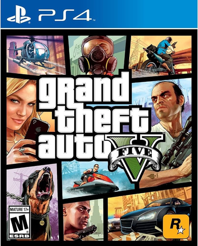 Grand Theft Auto V Ps4 Nuevo Y Sellado (Reacondicionado)