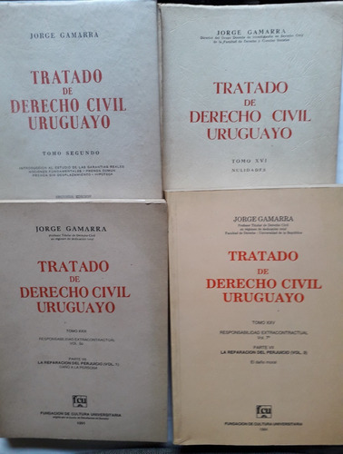 Tratado De Derecho Civil Uruguayo Jorge Gamarra Tomo 23 Vol5