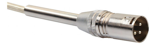 Cabo XLR trançado XLR macho para fêmea de 16,4 pés, para Alt
