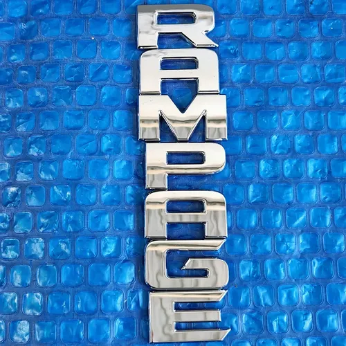 Emblema Logo Rampage Porta Ram Rampage Laramie 2023 2024