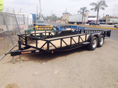 Imagen 2 de 14 de Remolque Cama Baja De 6 Metros Para 6000 Kg Nuevo Facturado