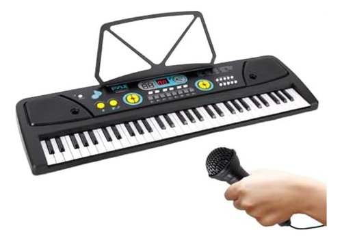 Pyle, Piano De Tecla Digital Portátil 61, Teclado De Aprendi