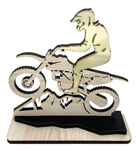 2 Troféus Para Competição De Motocross 1469