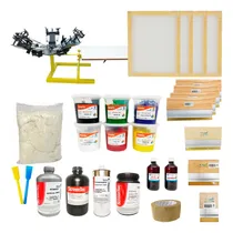 Comprar Super Kit De Serigrafia Textil Con Pulpo De 5x1 