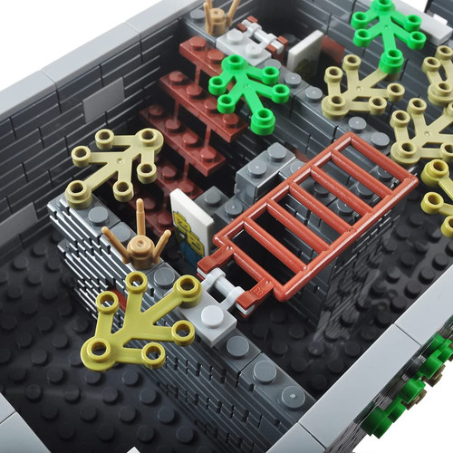 Kit De Bloques De Construcción De Arquitectura Baenrcy -