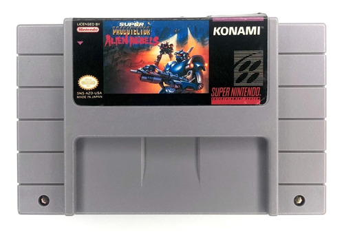 Super Probotector Alien Rebels - Contra 3 De Super Nintendo