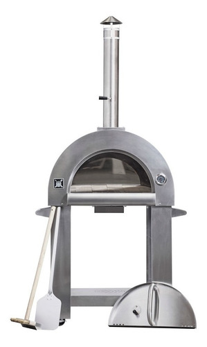 Horno A Leña Acero Inoxidable Pizzas Pan Carnes Bbq Grill