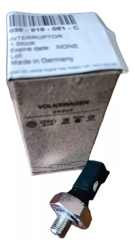 Bulbo Presion Aceite 036919081c Verde 0.3-0.6bar Original Vw