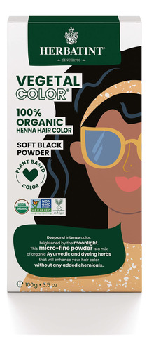 Herbatint Henna Color Tinte Organico Para El Cabello, Polvo 