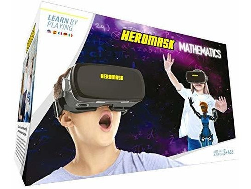 Realidad Virtual Niños Educativa Vr Headset + Math Games