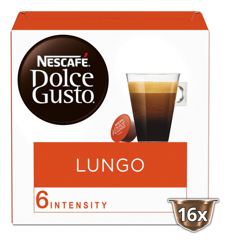 Imagen 2 de 2 de Café Nescafé® Dolce Gusto® Lungo X3 Cajas
