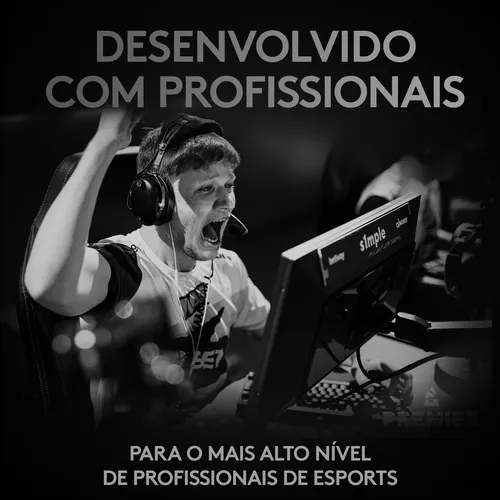 Mouse gamer de juego inalámbrico recargable Logitech GPro Series Pro X Superlight 910-005941 negro