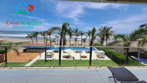 Imagen 5 de 14 de Cad Costa Real 302. Terraza Con Vista Frontal Al Mar