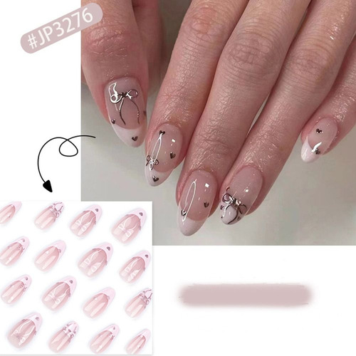 Unhas Postiças, Dicas De Unhas Francesas, Manicure Longa Com