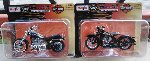 Coleccion Oficial Motos Harley Davidson Maisto 1:18 Die Cast