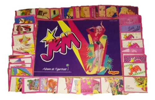 Álbum De Figuritas Jem Y Los Hologramas Completo A Pegar
