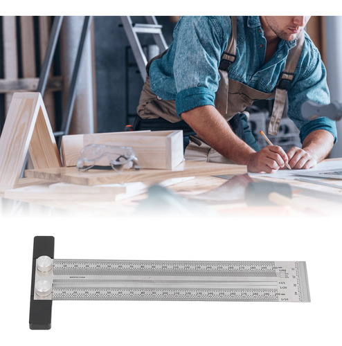 Reglas Carpenter Mark Ruler Para Marcar Madera En Forma De T