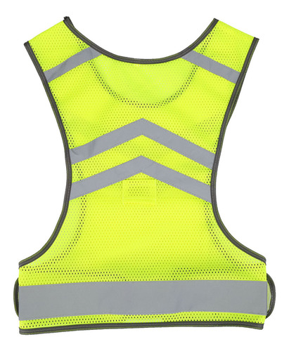 Chaleco De Seguridad Reflectante Ajustable De Alta Visibilid