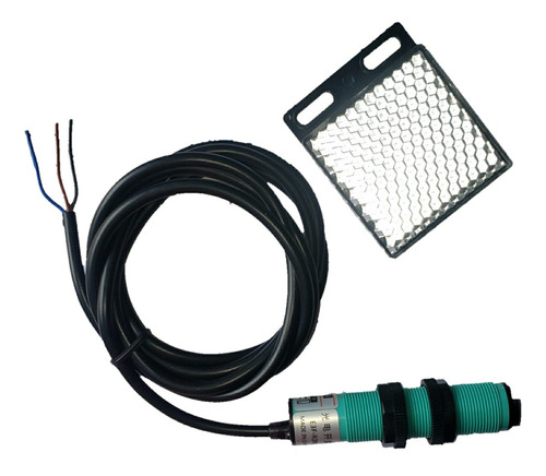 Sensor Retro-refletivo Npn / N.a Alcance Até 2mts 6/36 Vdc