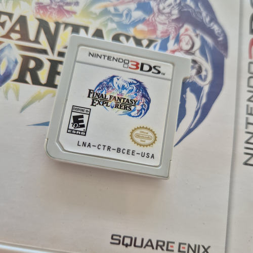 Final Fantasy Explorers 3ds Original Pronta Entrega + Nf (Usado)