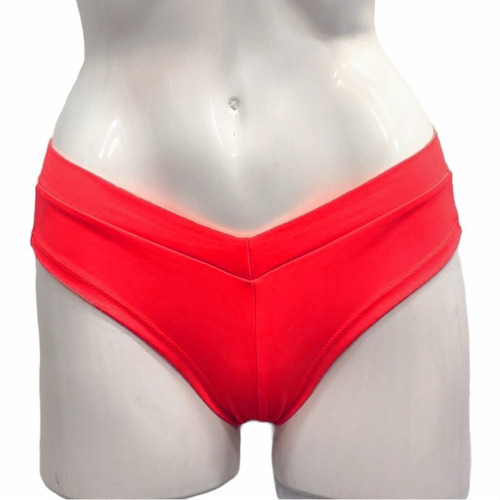 Tanga Culotte De Lycra Rojo Eden 716 - Fun*