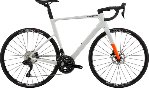 Bicicleta Cannondale Supersix Evo 105 Di2 Carbon 3 2024 Cor Branco Tamanho Do Quadro 56