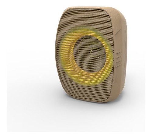 Ms2648 Bocina Portátil Bluetooth Inalámbrica Usb, Aux, Sd Fm Color Naranja
