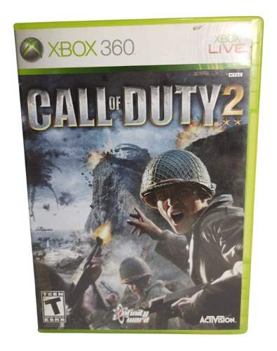 Jogo Call Of Duty 2 Xbox 360 Mídia Física Classico Original (Recondicionado)