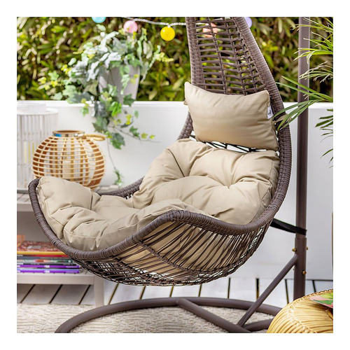 Silla Colgante Cafe De Ratan