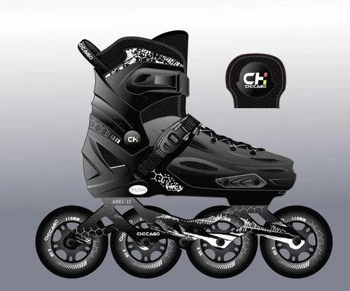 Patines Chicago Semiprofesionales Ajustables + Protecciones