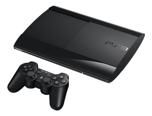 Sony PlayStation 3 Super Slim 250GB FIFA 13  color charcoal black