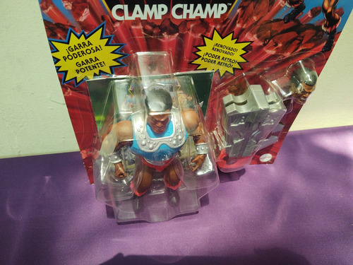 Clamp Champ He Man Motu Origins Mattel Retro Original A Msi (Usado)