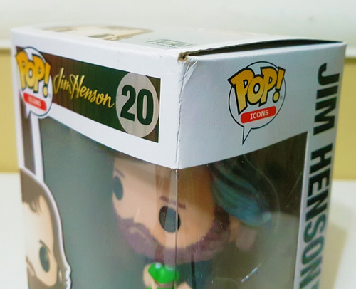 Funko Pop! Icons - Jim Henson Com Kermit (sapo Caco Muppets)