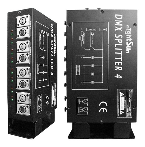 Amplificador Dmx De 4 Vías Nightsun Gm035