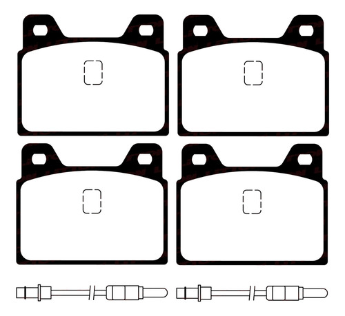 Pastillas De Freno Delanteras P/ Toyota Dyna 1982-1995