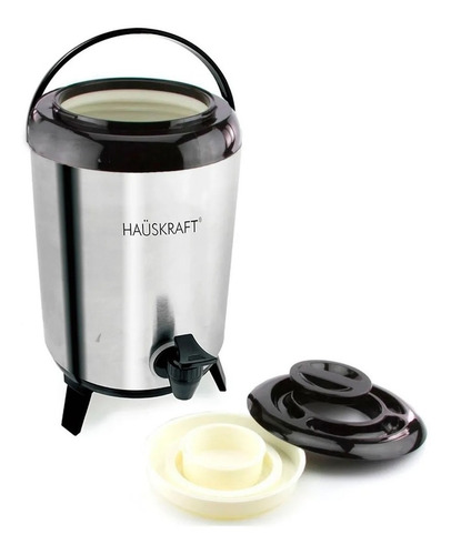 Garrafão Térmico 9,5 Lts. Inox Quente/frio Botijão Hauskfrat