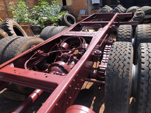 Imagem 10 de 14 de Caminhão Mb 2220 6x4 Pneus Sem Câmara No Chassis Ano 1988