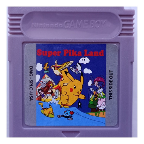 Super Pikachu Land Para Game Boy, Gbp, Gbc, Adv, Sp. Repro 