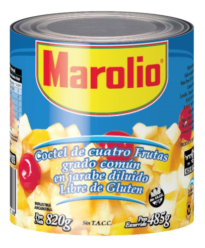 Marolio - Coctel Frutas Envasadas 820 gr.
